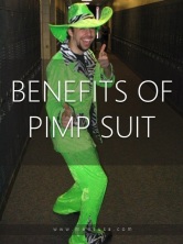 Green Pimp Suit