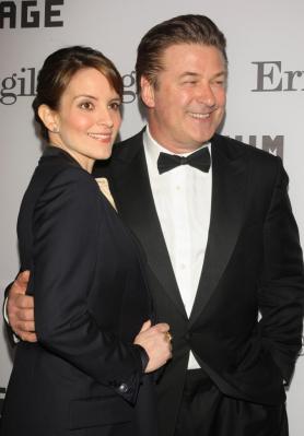 Tina Fey and Alec Baldwin Pay tribute the Tracy Morgan By wearing the Black Tuxedo Suit